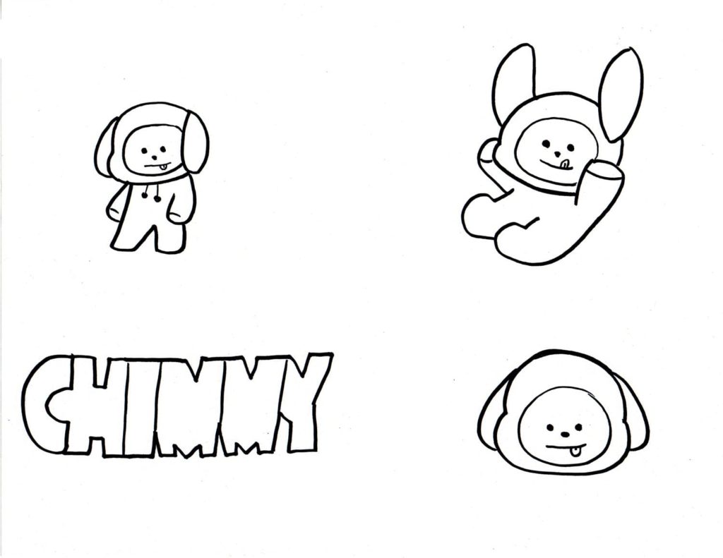 BT21 coloring pages. 80 Free printable coloring pages