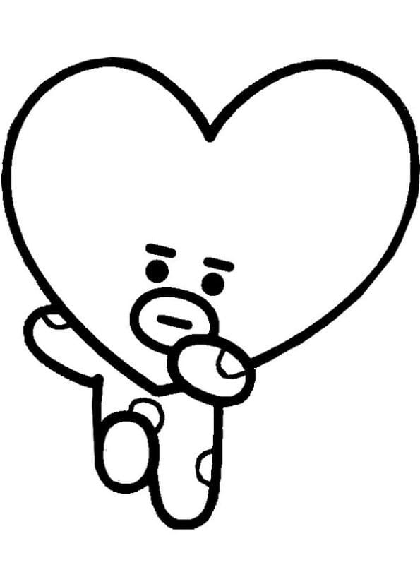 BT21 coloring pages. 80 Free printable coloring pages