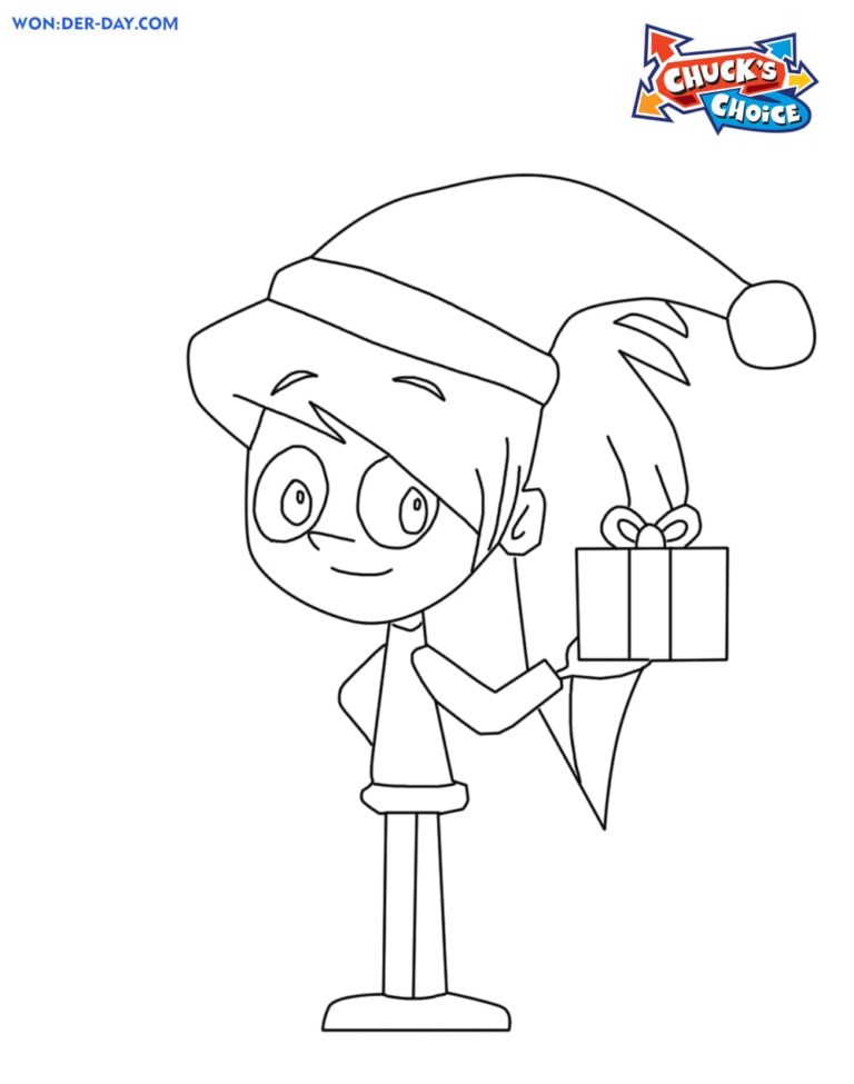 Chuck's Choice coloring pages . Print for Free | WONDER DAY — Coloring