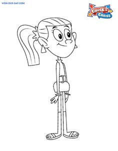 Chuck's Choice coloring pages . Print for Free | WONDER DAY — Coloring ...