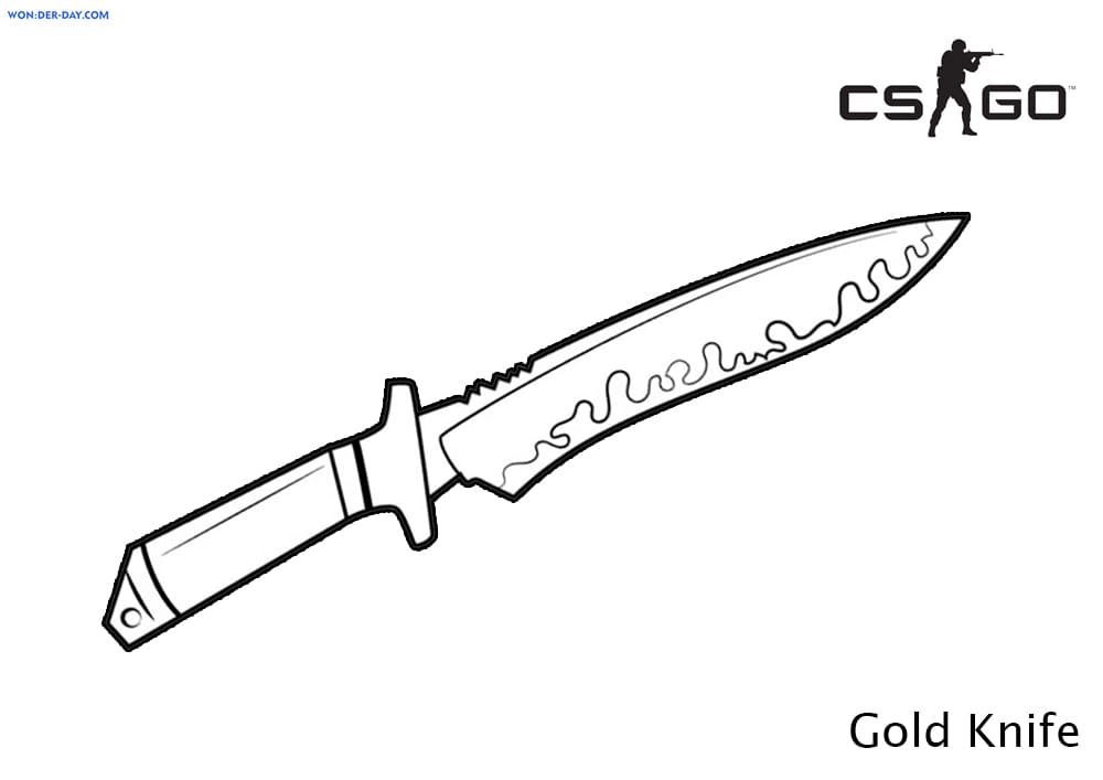 Coloriage CS GO à imprimer - Coloriages pour garçons