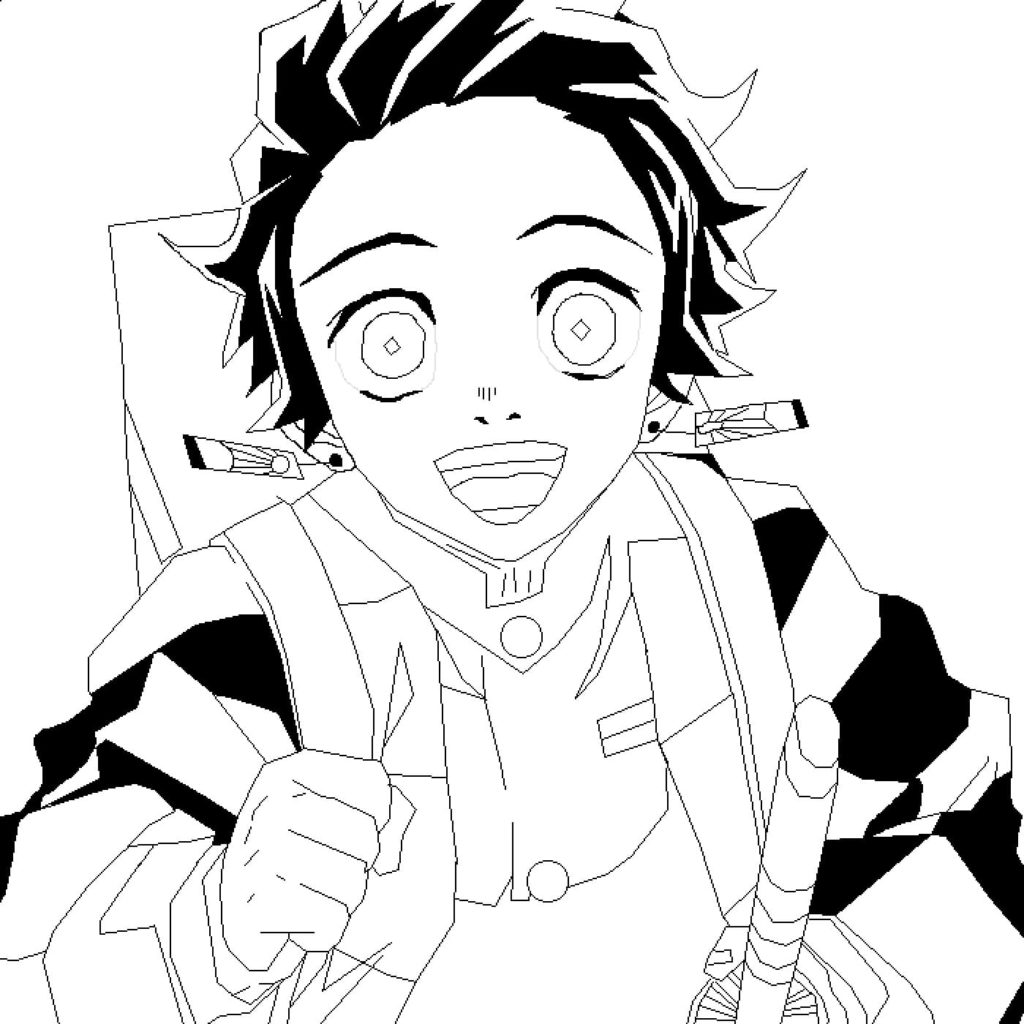 Coloriage Demon Slayer Kimetsu no Yaiba