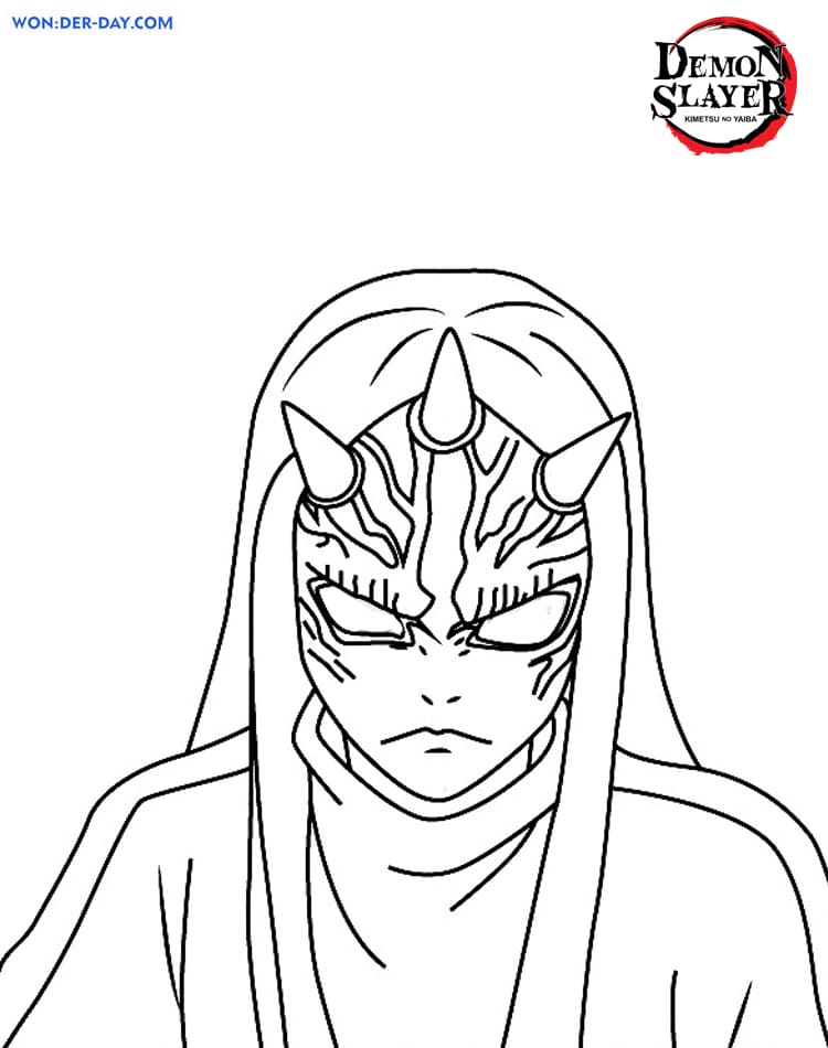 Demon Slayer coloring pages