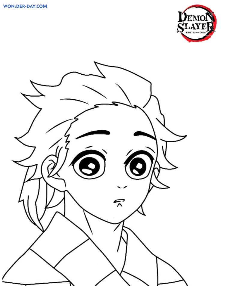 Speed Drawing - Tanjirou Kamado (Kimetsu no Yaiba)  Fond d'ecran dessin,  Guerrier anime, Coloriage manga