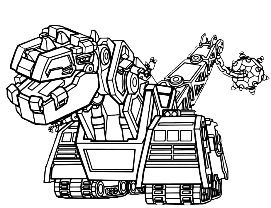 Dinotrux Coloring Pages