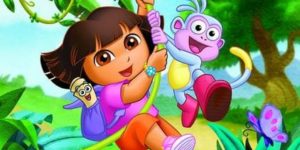 Desenhos de Dora para colorir