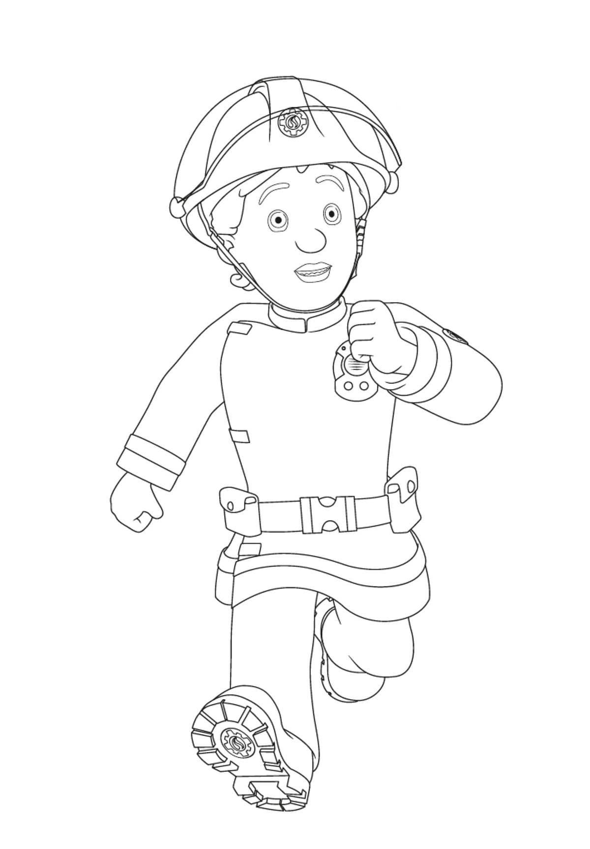 Download Coloring Pages Fireman Sam . 100 Coloring Pages Print for kids