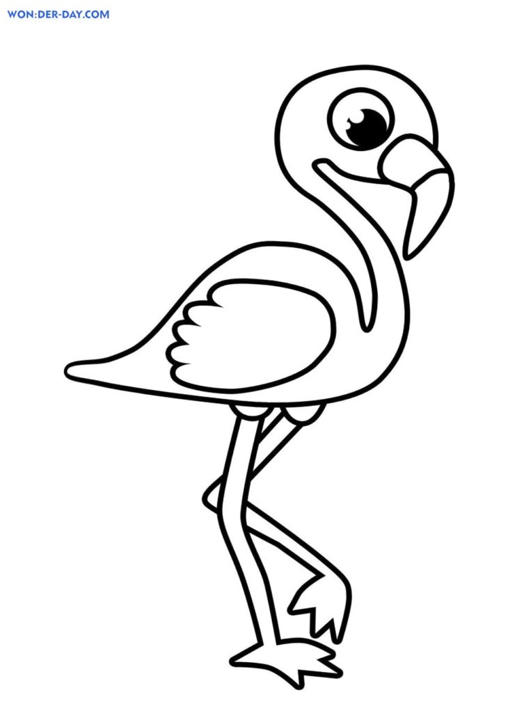 Flamingo Coloring Pages 100 Printable Coloring Pages