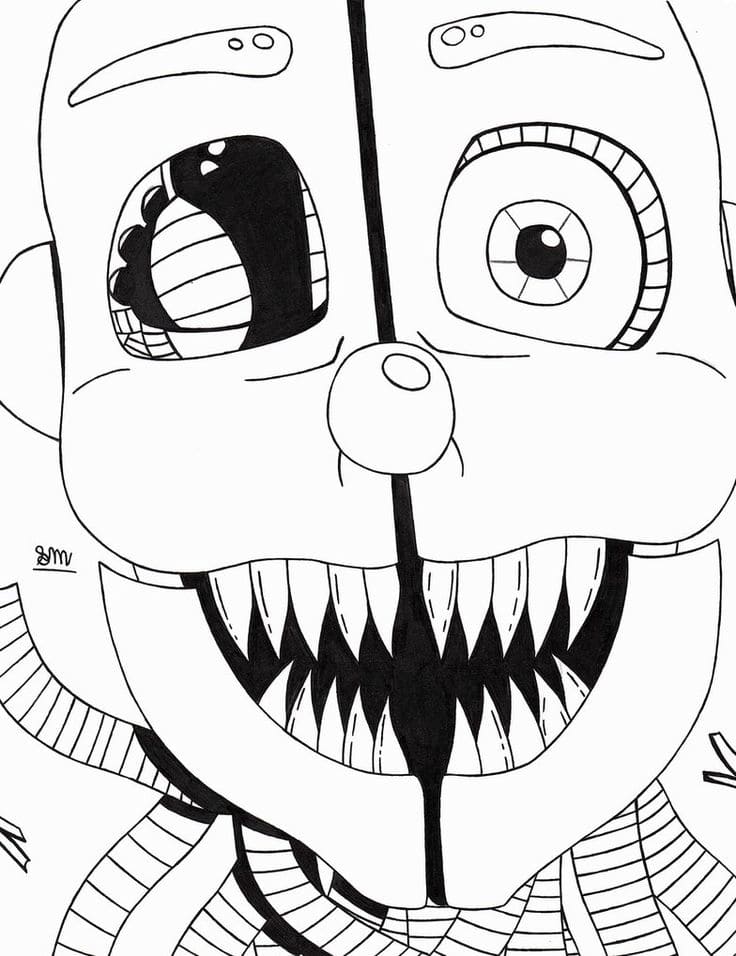 Dibujos de Five Nights at Freddy's para Colorear | WONDER DAY — Dibujos para  colorear para niños y adultos
