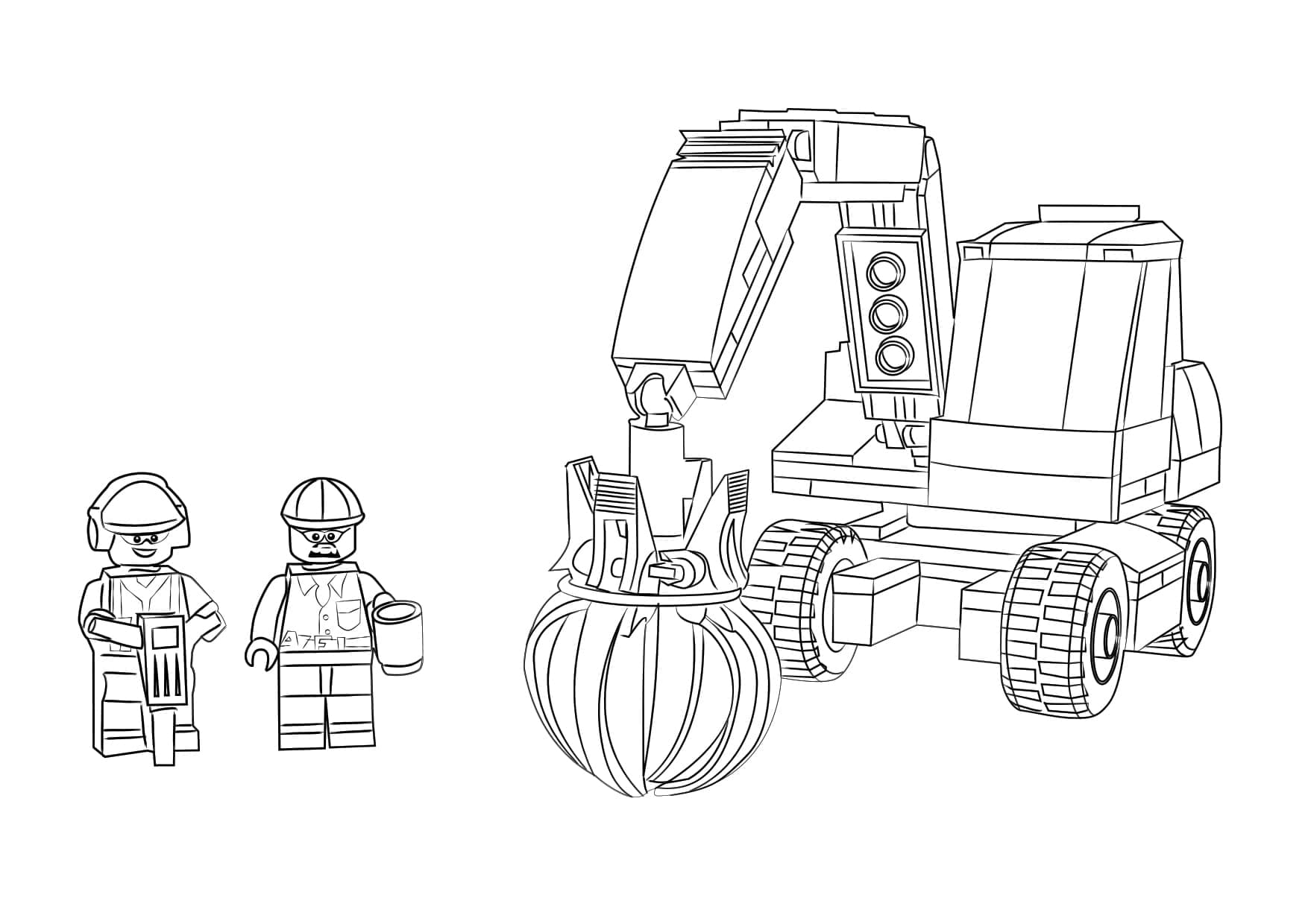 lego ambulance coloring pages