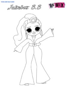 Omg Lol Dolls Coloring Pages - Unruh Scoleney