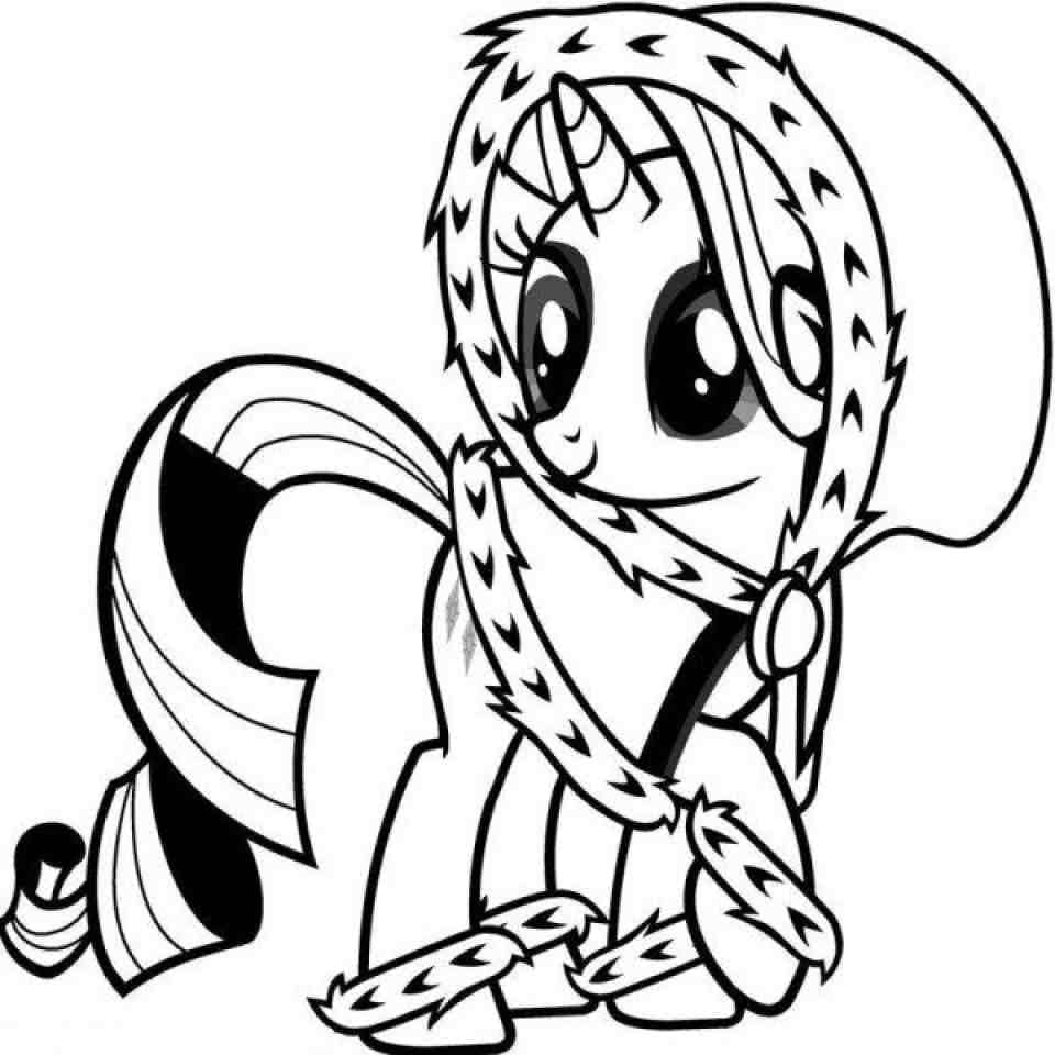 Desenhos de My Little Pony para Colorir