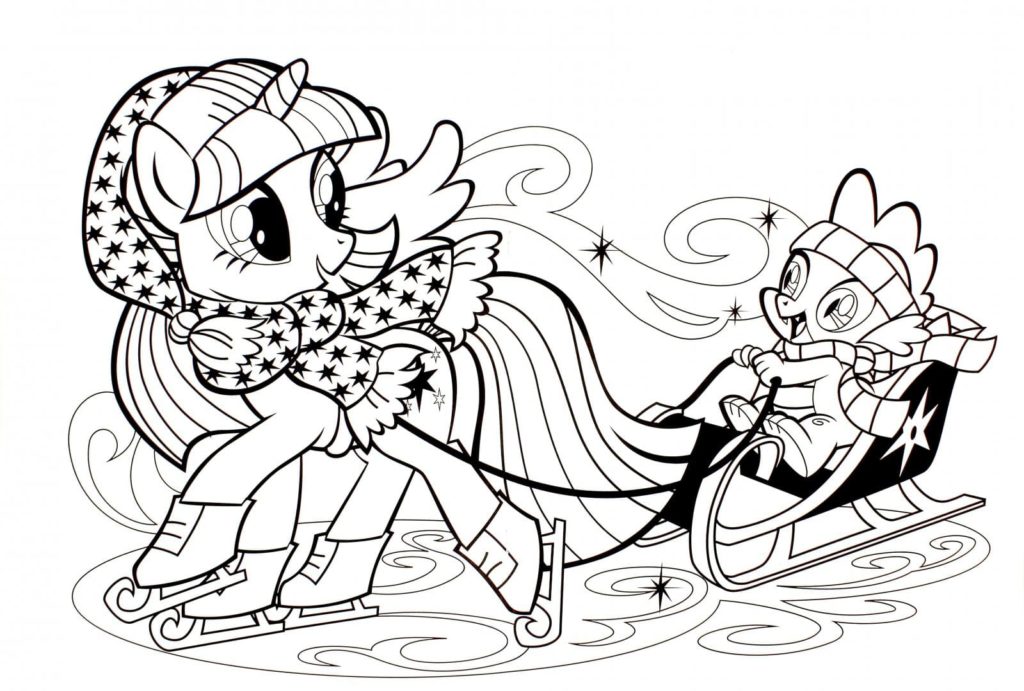 My Little Pony Coloring pages. 100 Free Coloring pages