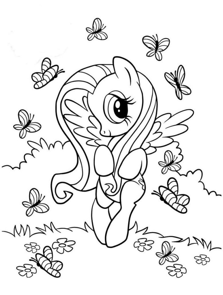 Dibujos de My Little Pony para colorear | WONDER DAY — Dibujos para  colorear para niños y adultos