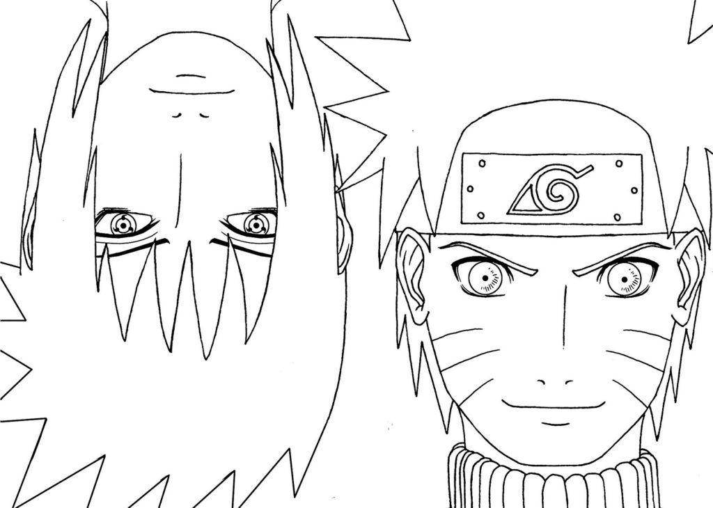 Ausmalbilder Naruto