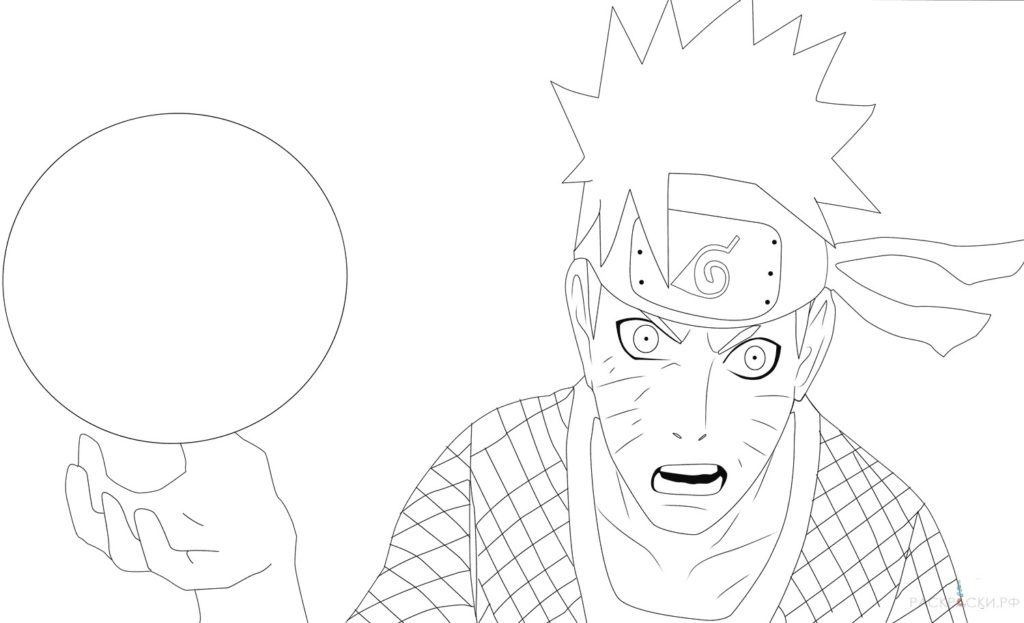 Desenhos do Naruto para Colorir