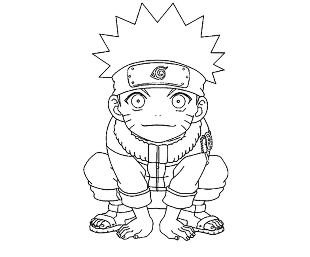 Visage De Naruto 792X1024 para colorir