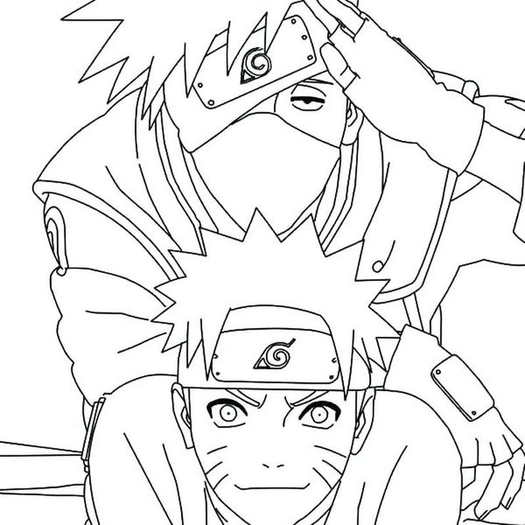 Ausmalbilder Naruto