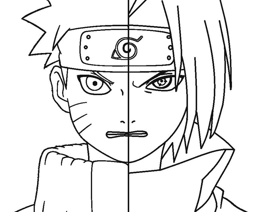 naruto para colorir147 –  – Desenhos para Colorir