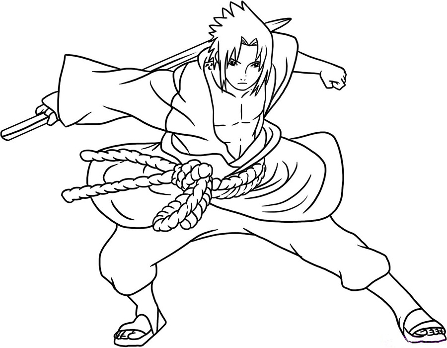 Disegni di Naruto da colorare