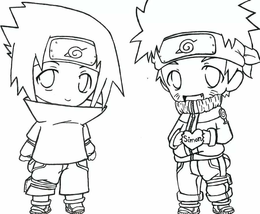 naruto para colorir86 –  – Desenhos para Colorir