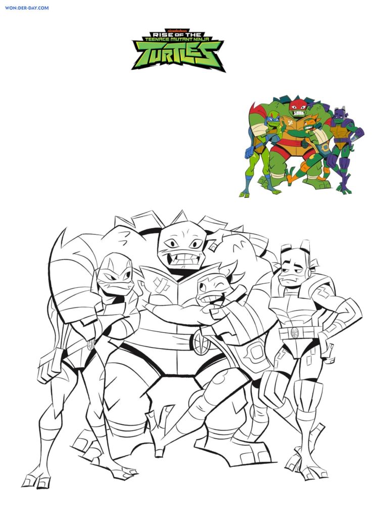 Desenho Para Colorir ninja - Imagens Grátis Para Imprimir - img 10749