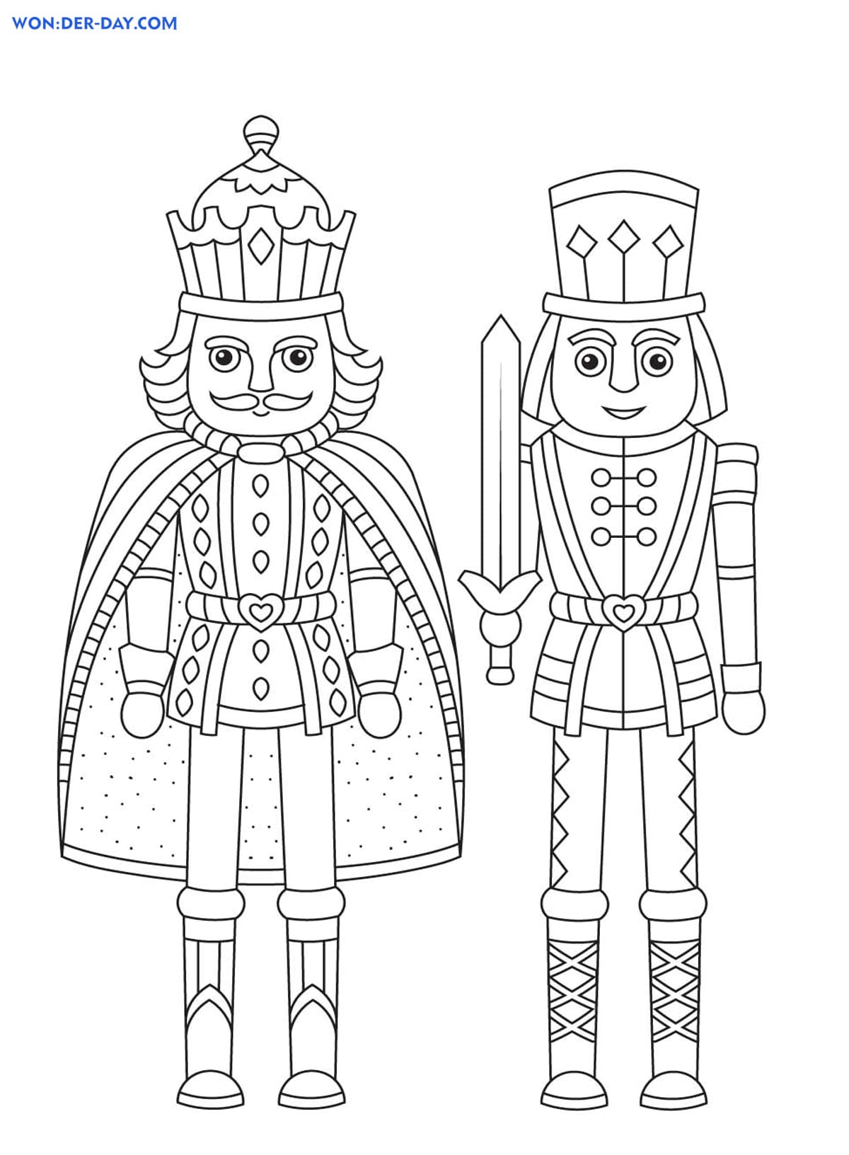 Free Detailed Coloring Pages Nutcracker