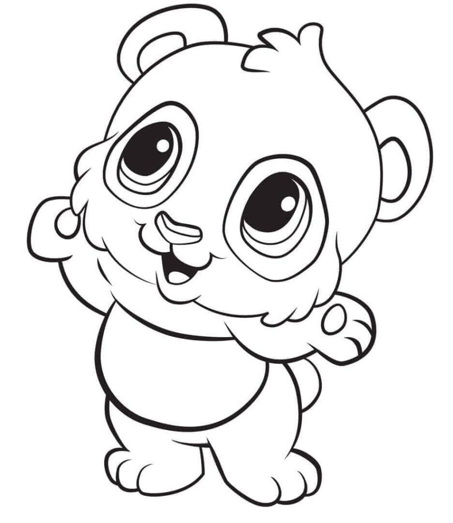 30+ Desenhos de Panda para colorir - Dicas Práticas