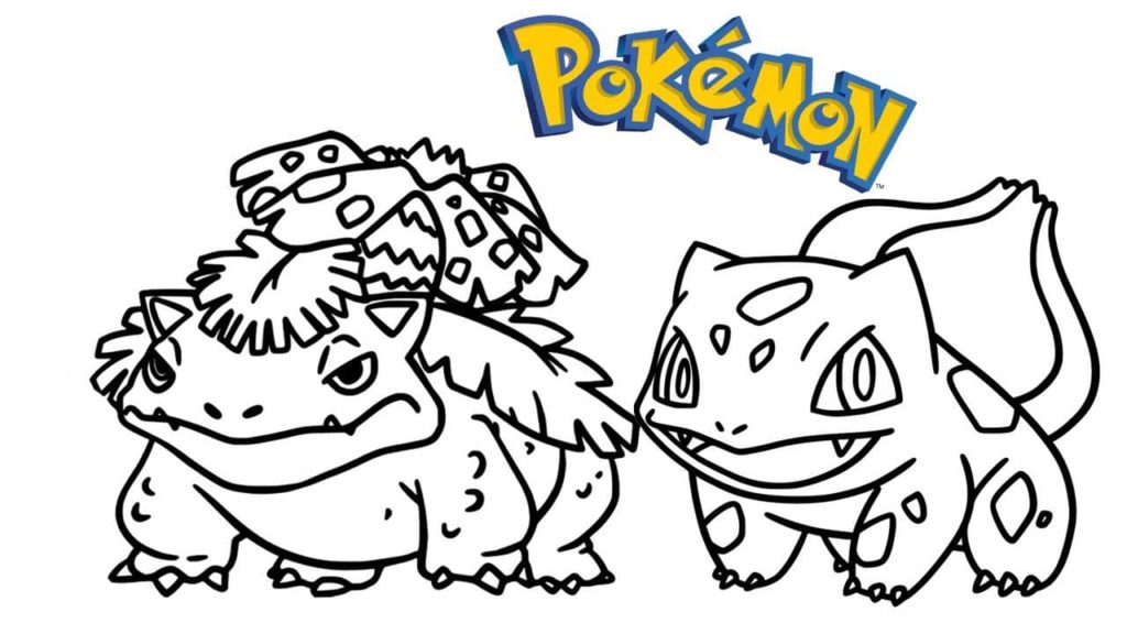 Pokemon coloring pages