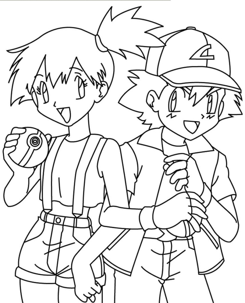 Pokemon coloring pages