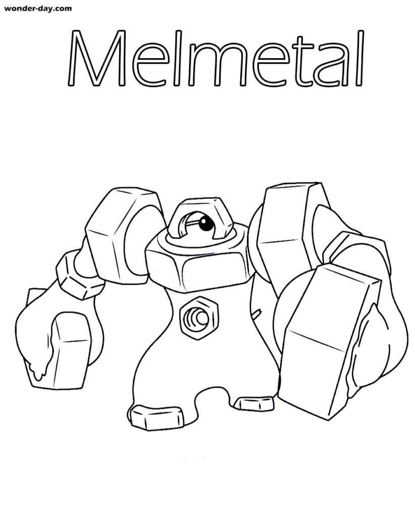 Pokemon coloring pages