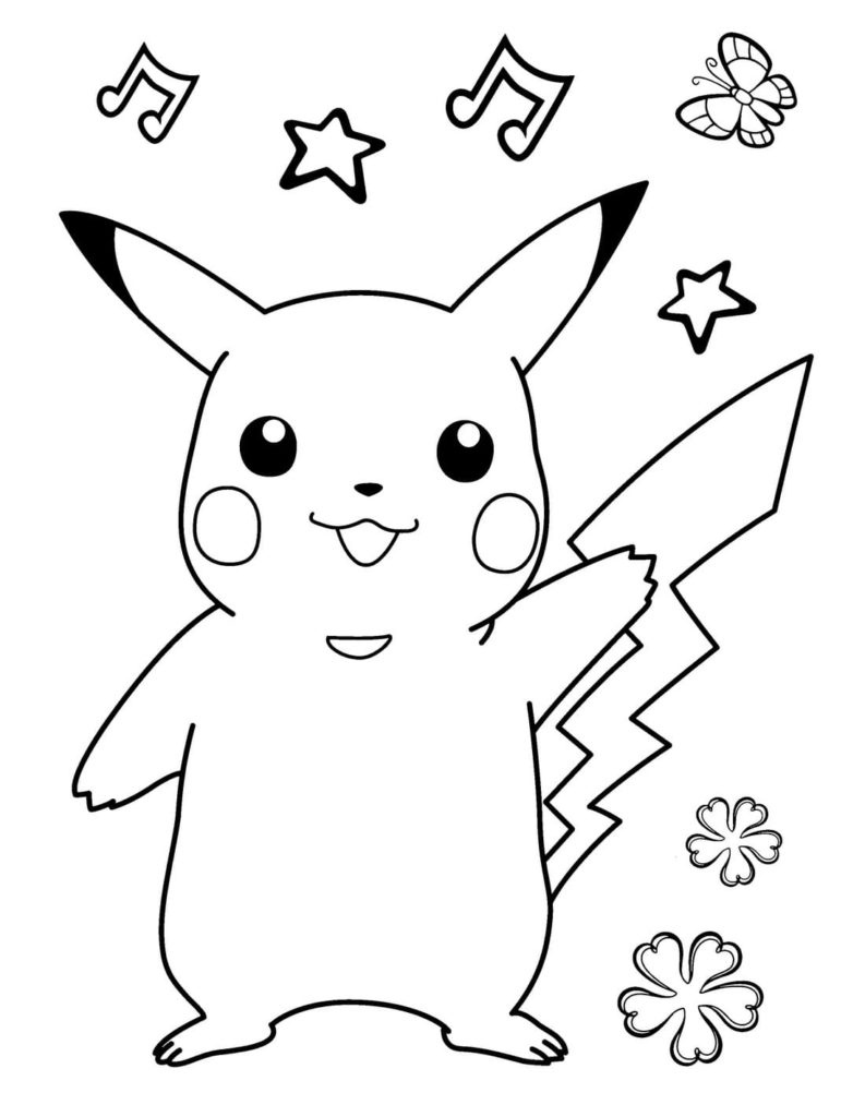 Dibujos de Pokemon para colorear