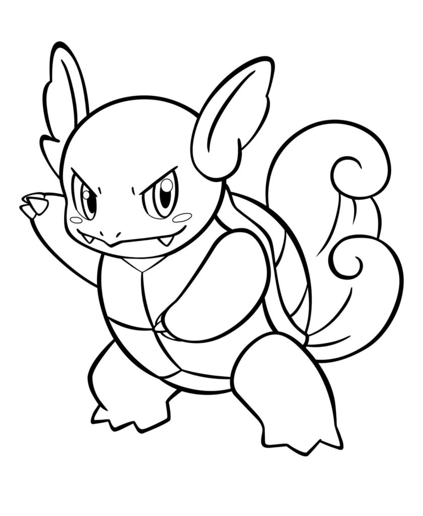 Pokemon coloring pages