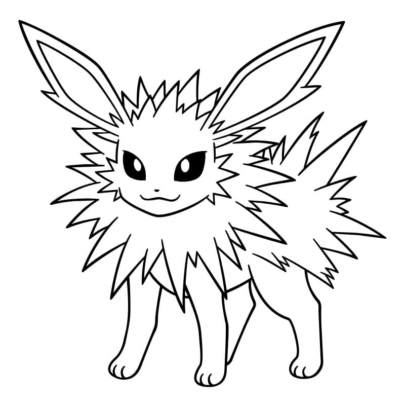 glaceon coloring pages