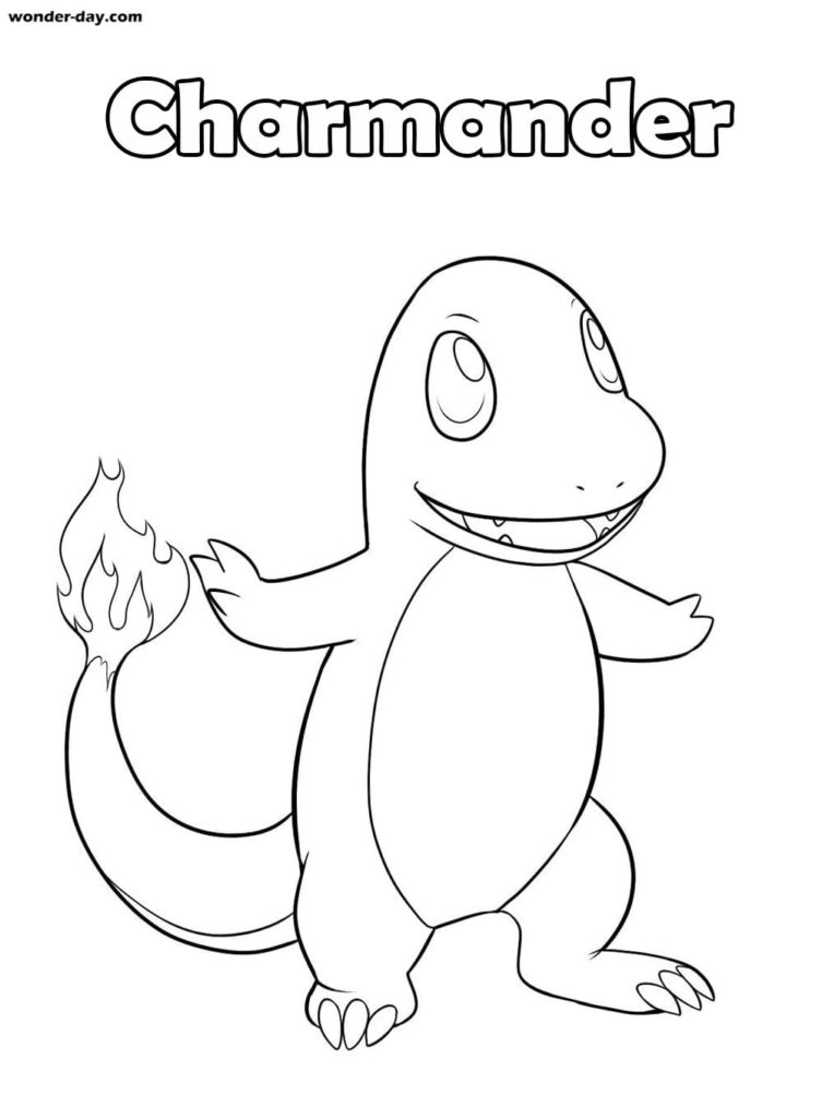 Desenhos de Pokémon para colorir  WONDER DAY — Desenhos para colorir para  crianças e adultos