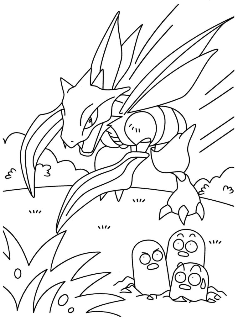 Dibujos de Pokemon para colorear