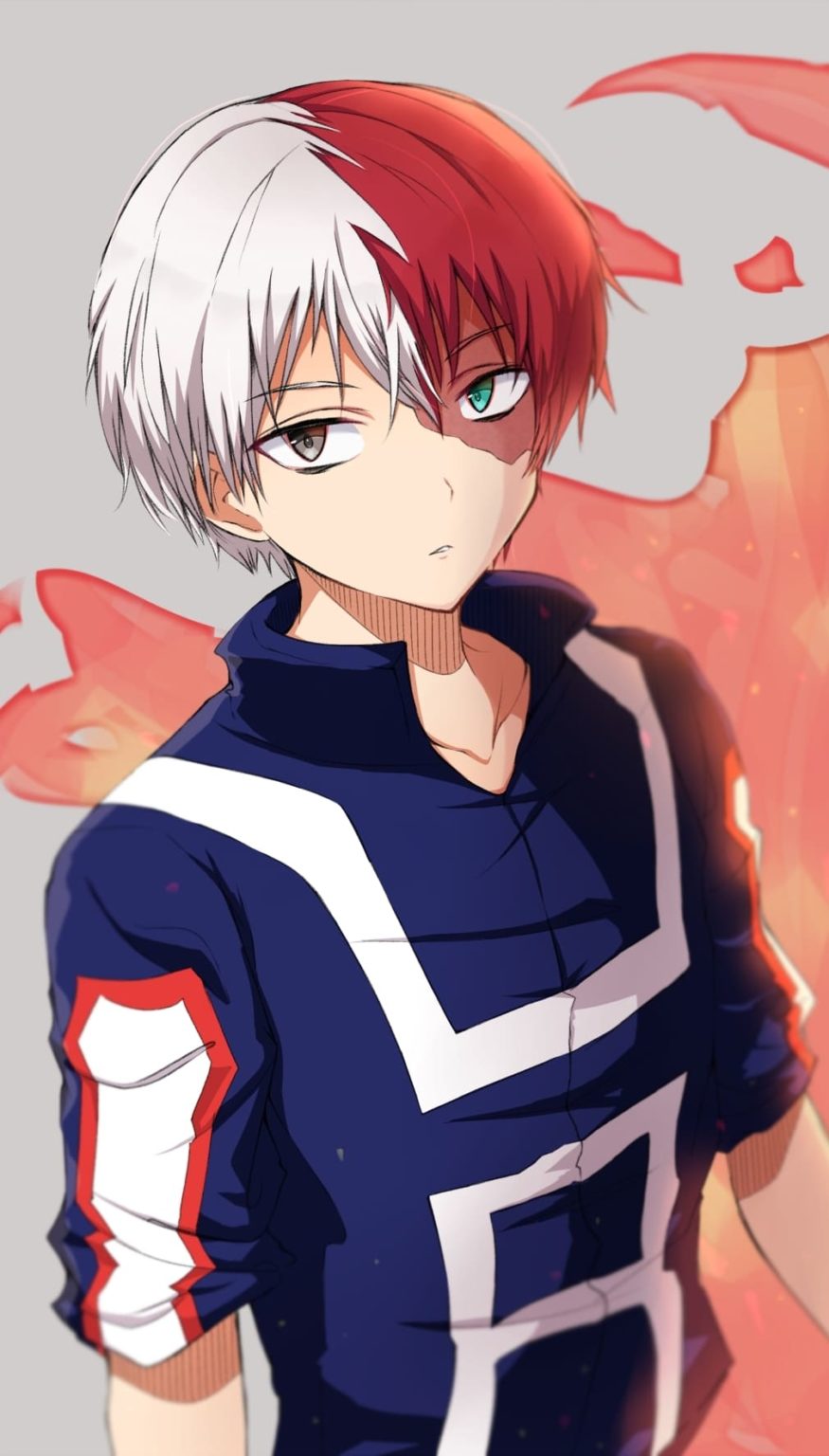 Shoto Todoroki Phone Wallpapers | WONDER DAY — Coloring pages for ...