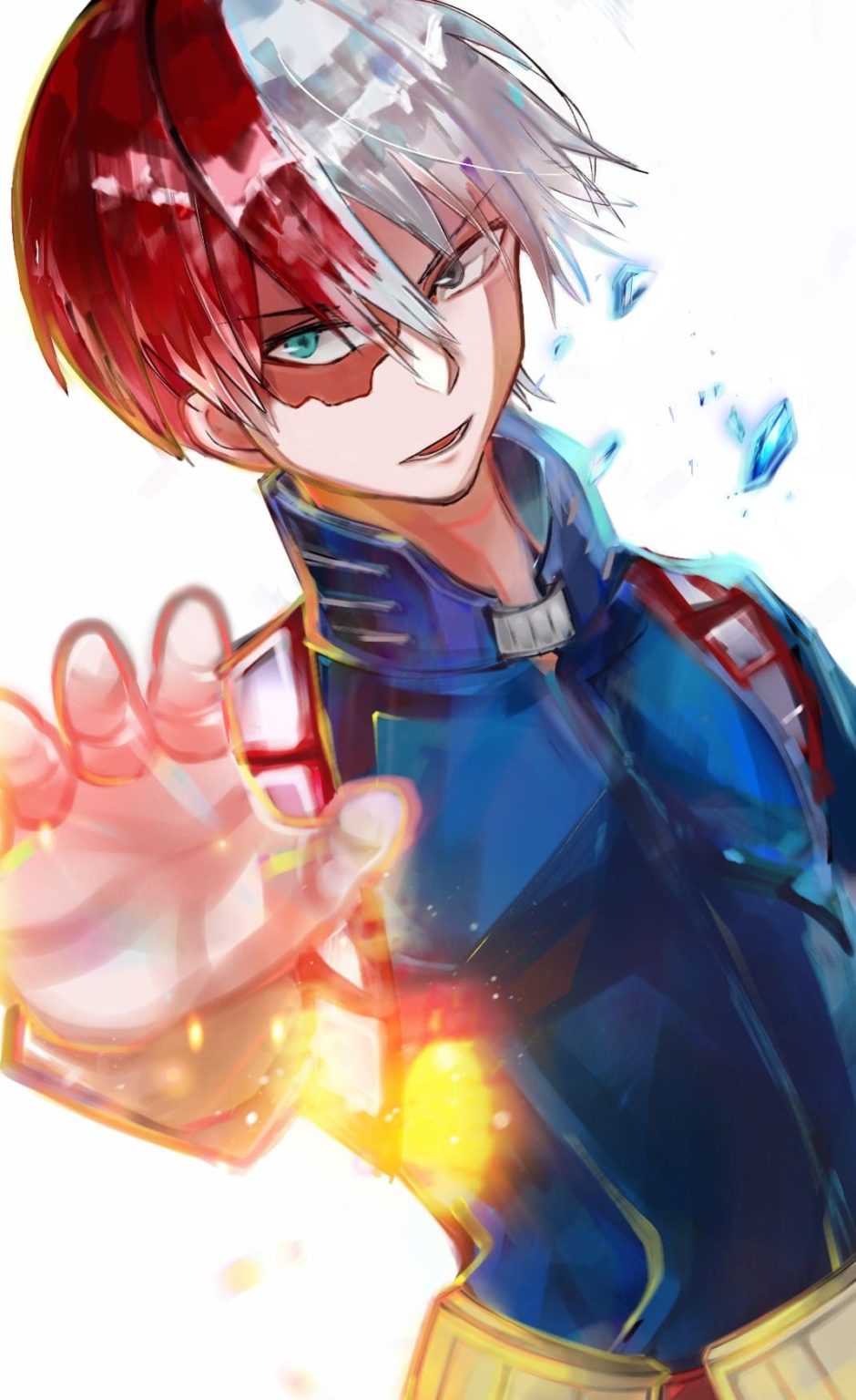 Shoto Todoroki Phone Wallpapers | WONDER DAY — Coloring pages for ...