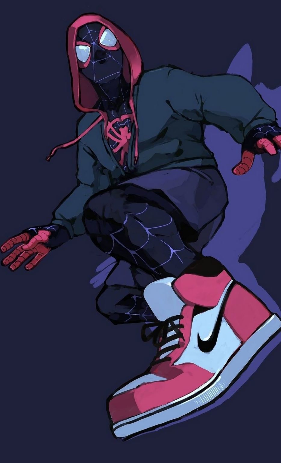 Miles morales обои на телефон