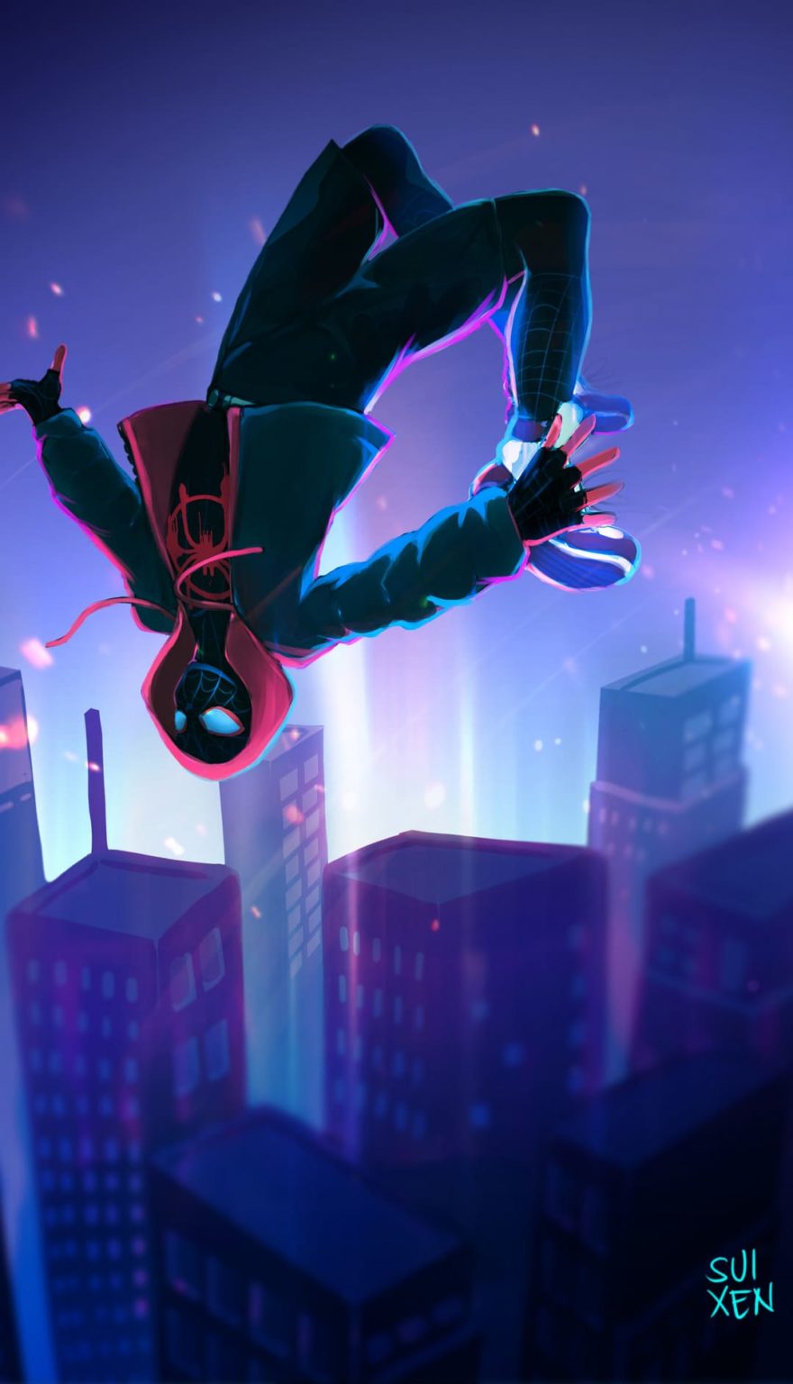 Miles morales обои на телефон