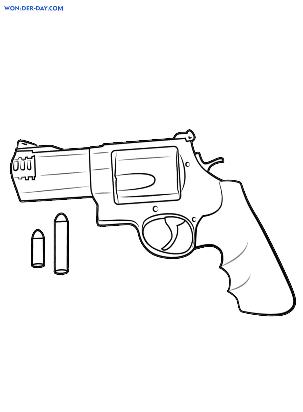 Download Weapon coloring pages . Print for boys | WONDER DAY