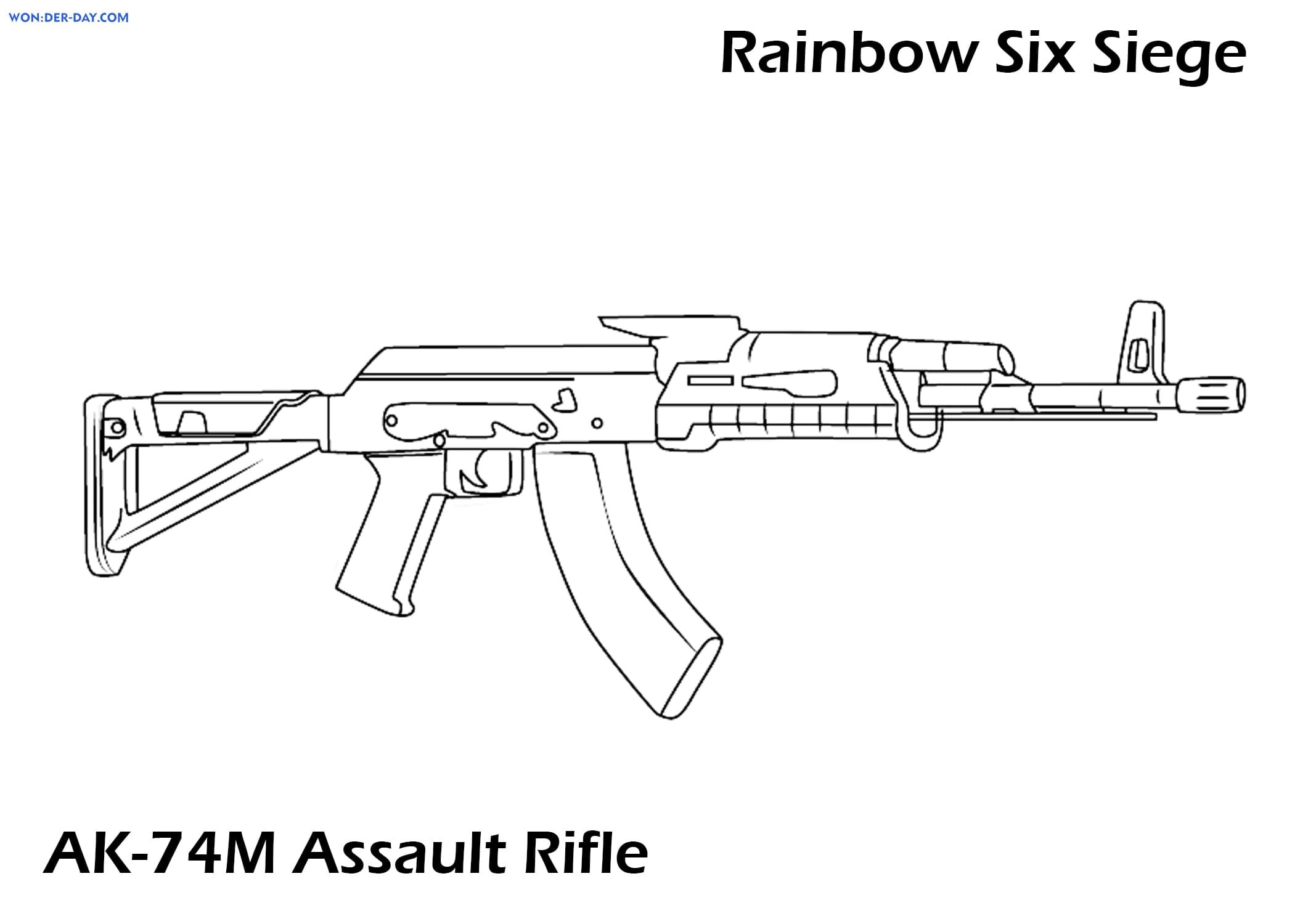 ausmalbilder waffen