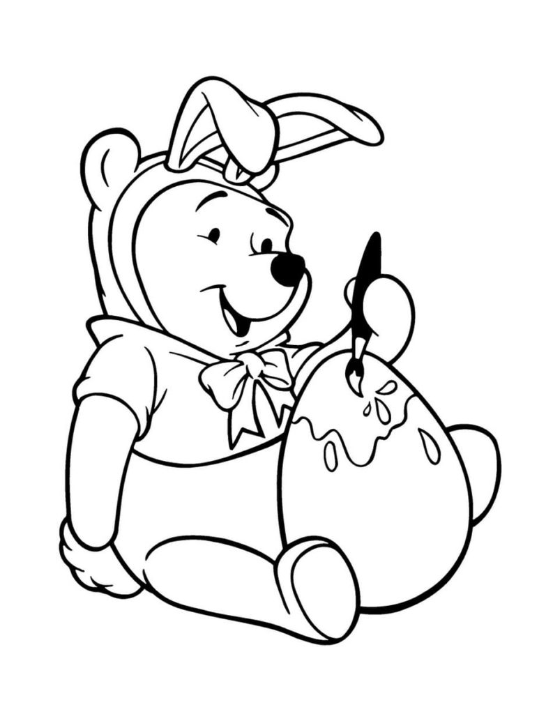 Ausmalbilder Winnie Pooh