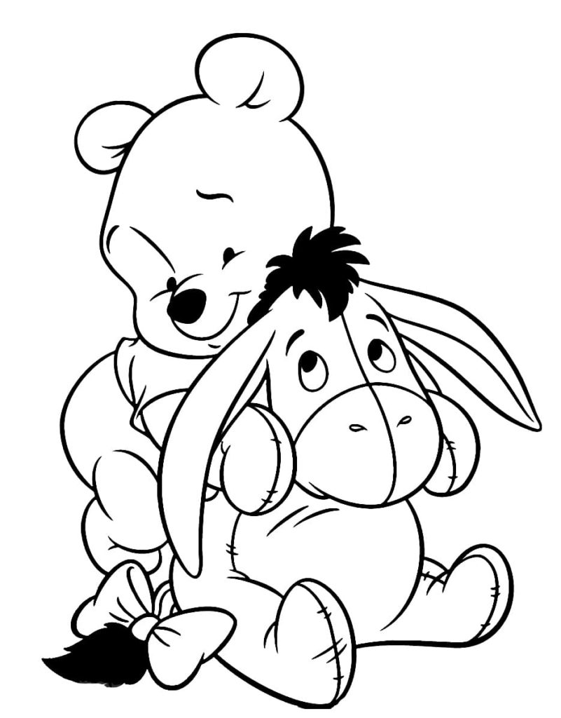 Disegni da colorare di Winnie the Pooh