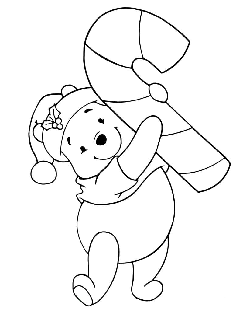 Desenhos do Ursinho Pooh para Imprimir e Colorir