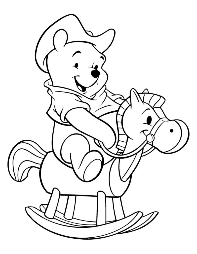 Disegni da colorare di Winnie the Pooh