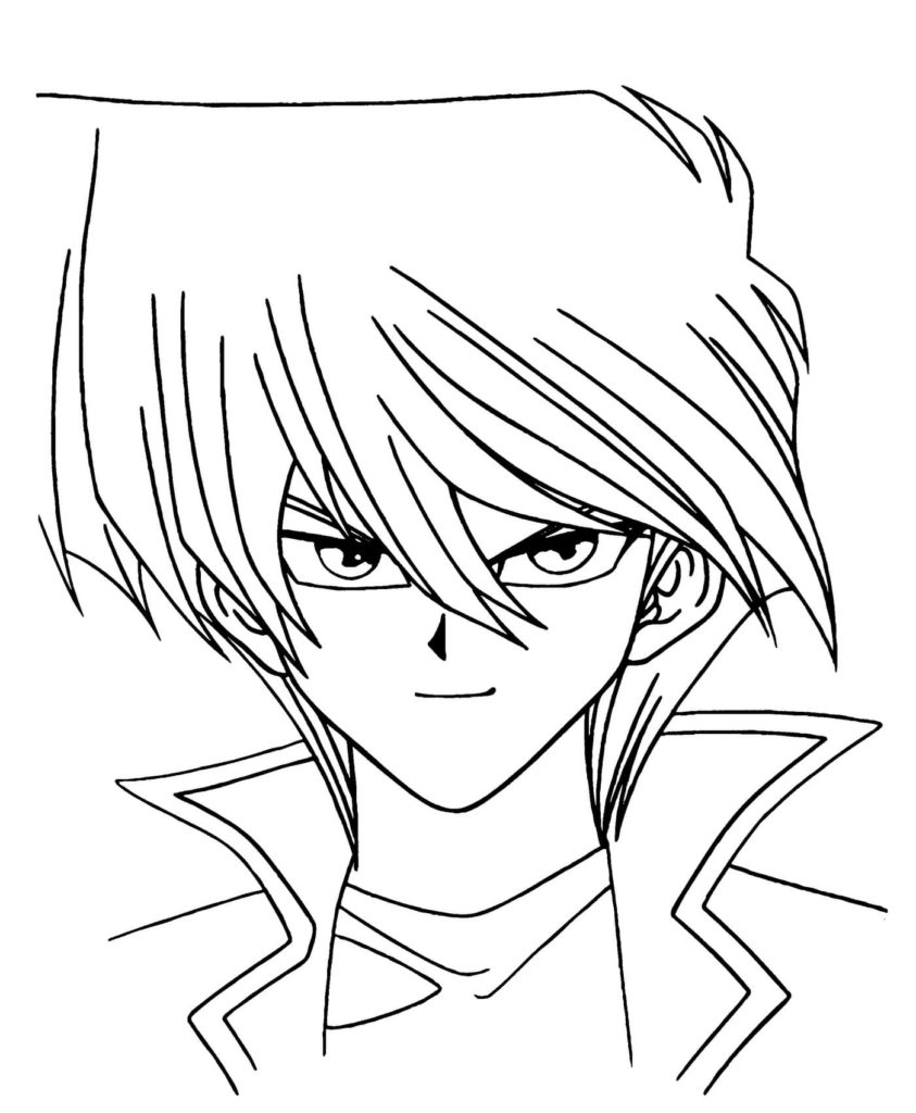 Yu-Gi-Oh coloring pages