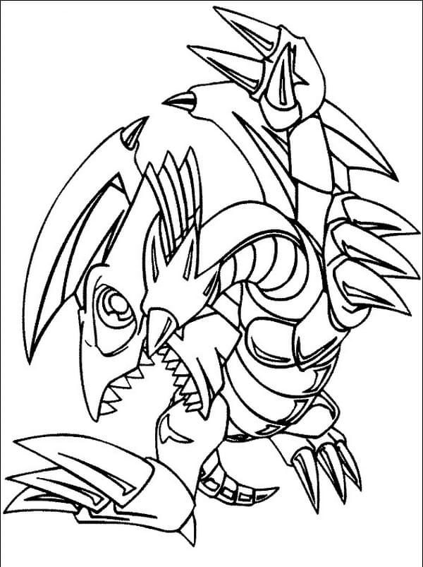 Desenhos do Yu-Gi-Oh para colorir