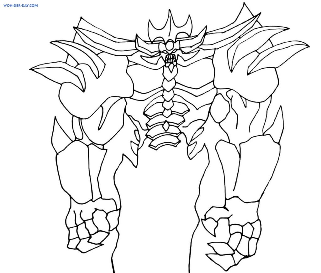 Yu-Gi-Oh coloring pages