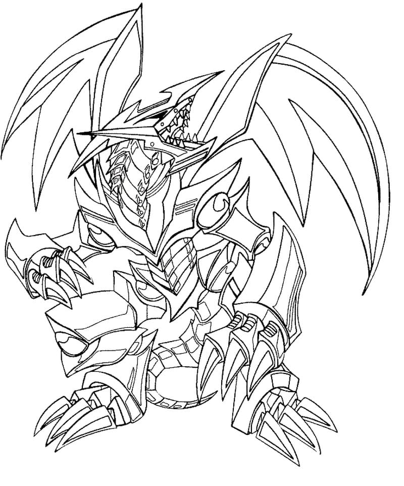 Yu-Gi-Oh coloring pages. 